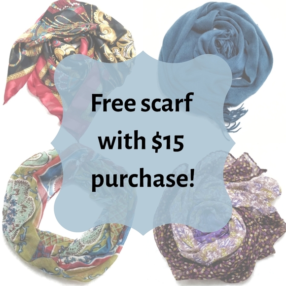 Accessories - Free scarf with purchase ♥️